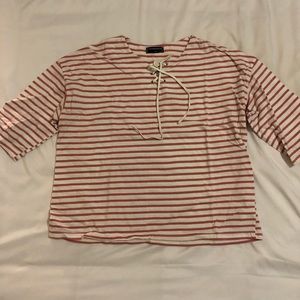 Korea striped shirt